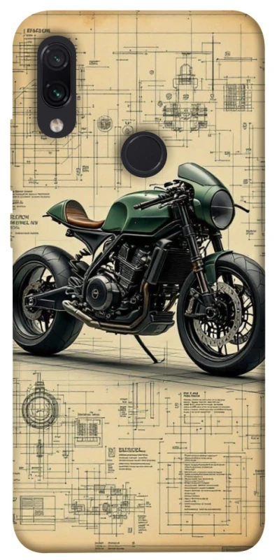 Чехол на Xiaomi Redmi Note 7 / Note 7 Pro / Note 7s Bike model фото 1 из 1