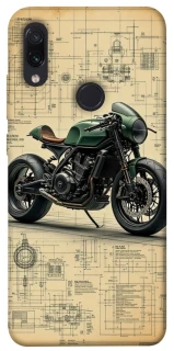 Чехол на Xiaomi Redmi Note 7 / Note 7 Pro / Note 7s Bike model фото 1 из 1