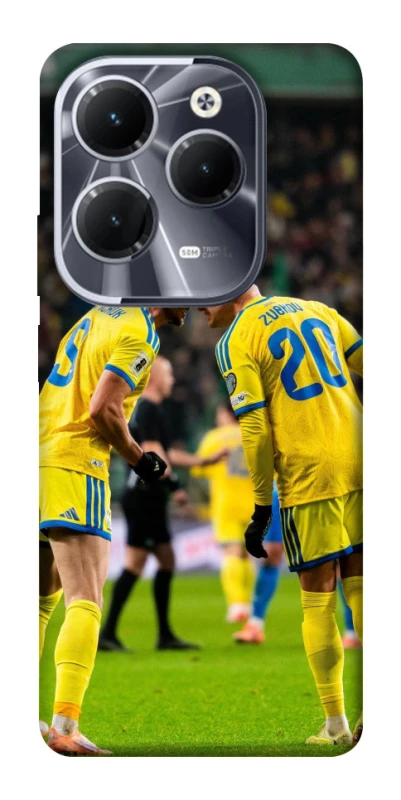 Чохол на Infinix Hot 40 Pro UA-Football ver.2 фото 1 з 1