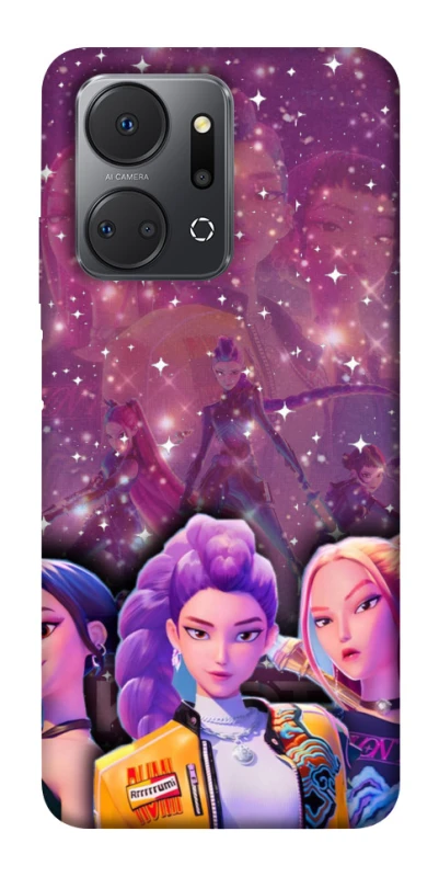 Чохол на Huawei Honor X7a k-pop demon hunters v6 фото 1 з 1
