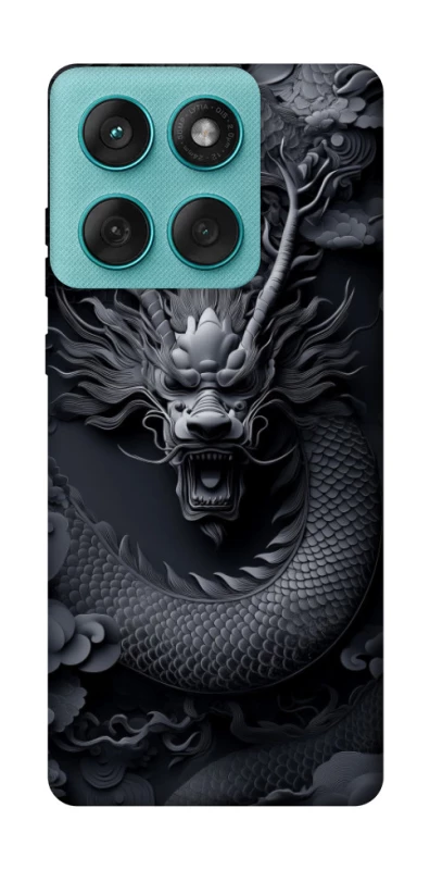 Чохол на Motorola Edge 60 Fusion black dragon фото 1 з 1