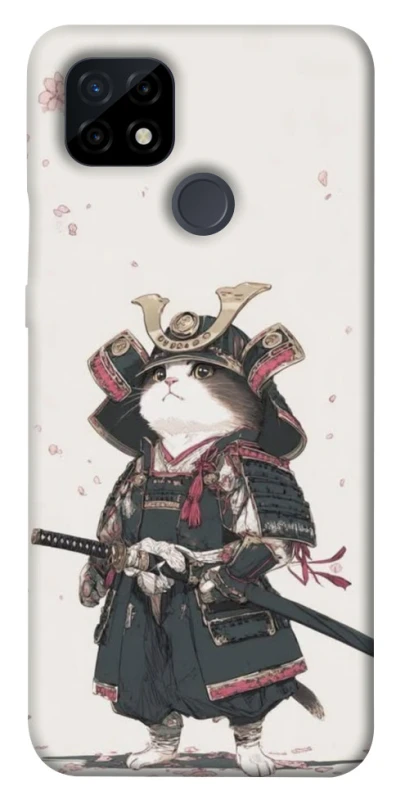 Чохол на Realme C21 Samurai Cat Warrior фото 1 з 1