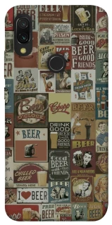 Чохол на Xiaomi Redmi 7 Retro collage ver.1 фото 1 з 1