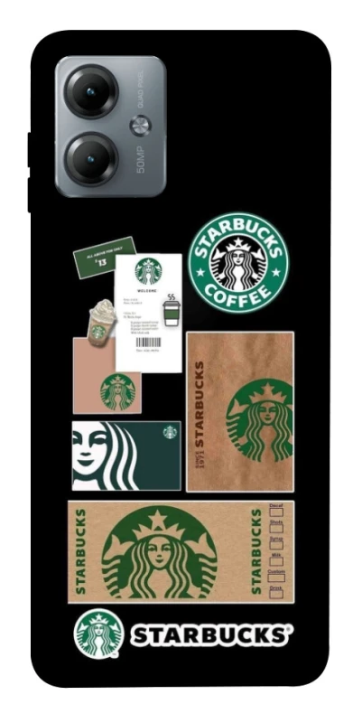 Чохол на Motorola Moto G14 Starbucks coffee фото 1 з 1