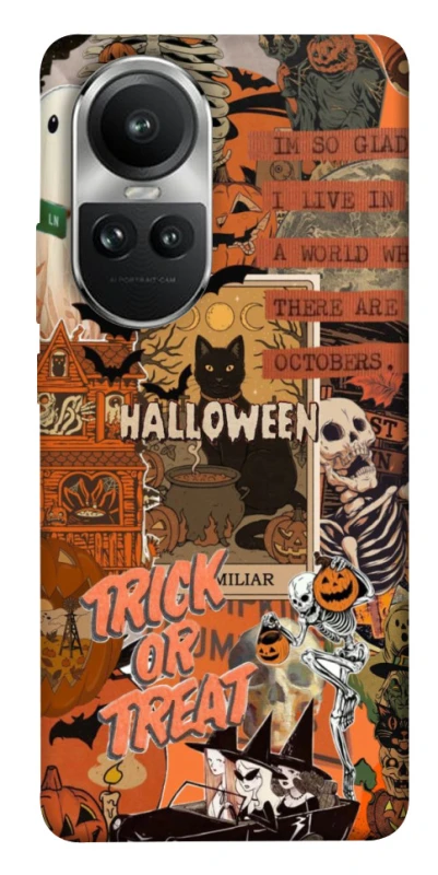 Чохол на Oppo Reno 10 Halloween Style ver.3 фото 1 з 1
