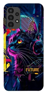 Чехол на Samsung Galaxy A13 4G Cyber Cat v2 фото 1 из 1