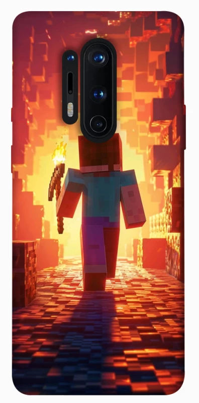 Чохол на OnePlus 8 Pro Minecraft adventure фото 1 з 1