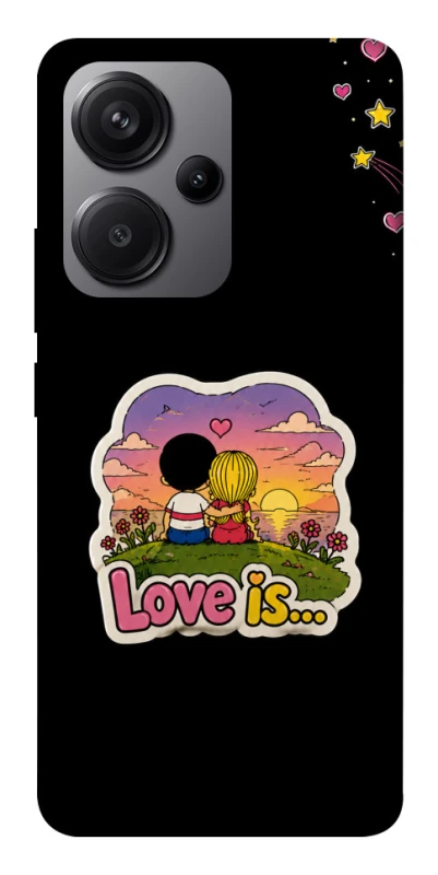 Чохол на Xiaomi Redmi Note 13 Pro+ Love is ver.5 фото 1 з 1