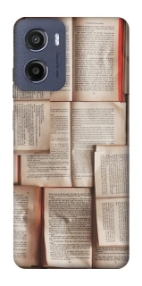 Чехол на Motorola Moto E15 Книги фото 1 из 1