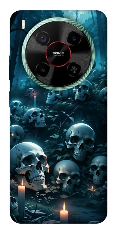 Чехол на ZTE Nubia V70 Max Skulls v3 фото 1 из 1
