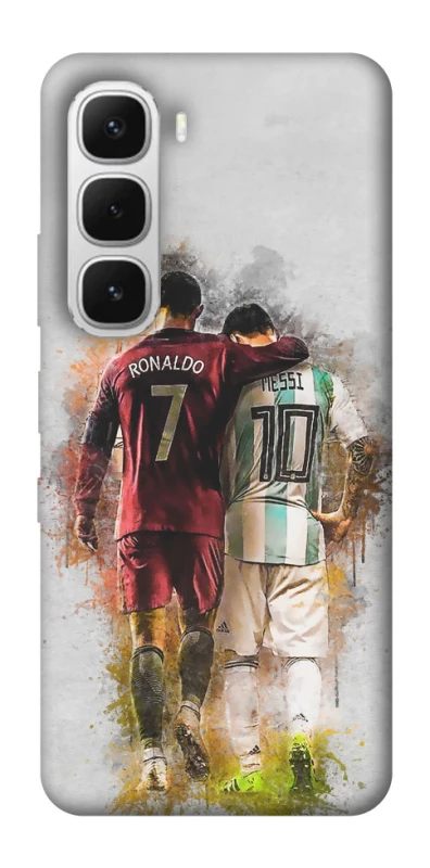 Чохол на Infinix Hot 60i Ronaldo та Messi фото 1 з 1
