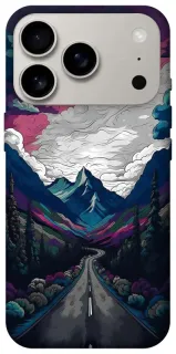 Чехол на Apple iPhone 18 Pro Нарисованные горы фото 1 из 2