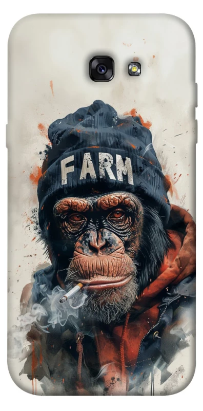 Чехол на Samsung A720 Galaxy A7 (2017) Шимпанзе v3 фото 1 из 1