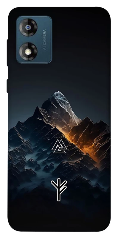 Чохол на Motorola Moto E13 Руни у горах фото 1 з 1