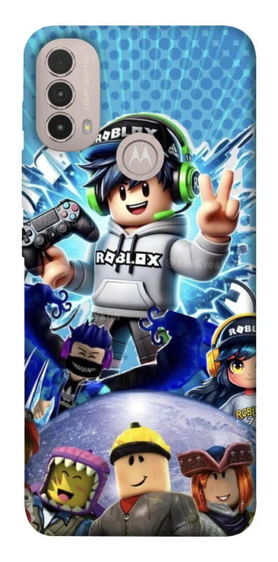 Чохол на Motorola Moto E40 Roblox collage ver.3 фото 1 з 1