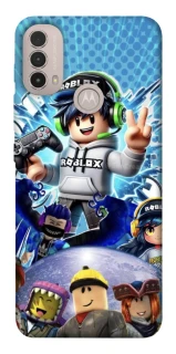Чехол на Motorola Moto E40 Roblox collage ver.3 фото 1 из 1