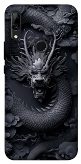 Чехол на Huawei P Smart Z black dragon фото 1 из 1