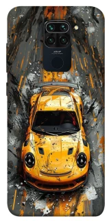 Чехол на Xiaomi Redmi Note 9 / Redmi 10X Drawn Porsche фото 1 из 1