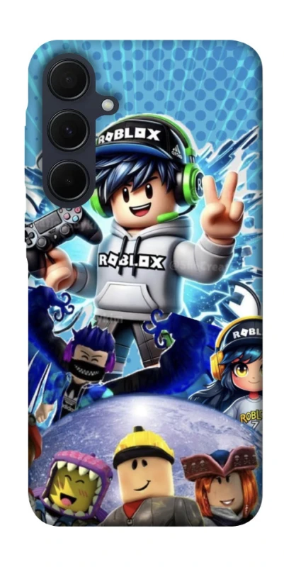 Чохол на Samsung Galaxy A55 Roblox collage ver.3 фото 1 з 1