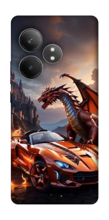 Чехол на Realme GT Neo 6 Сar and dragon фото 1 из 1
