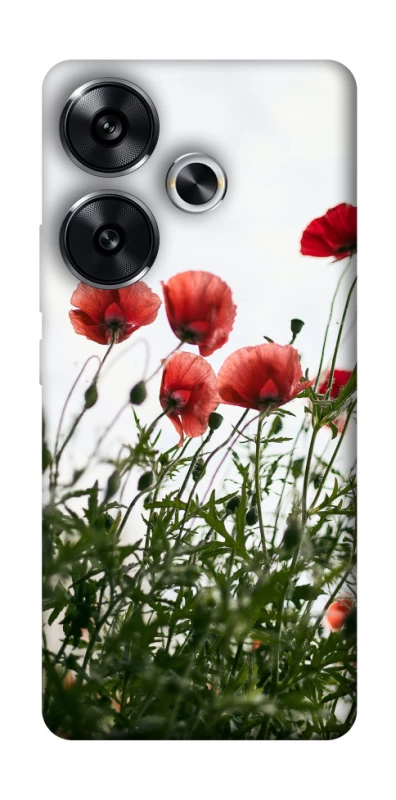 Чохол на Xiaomi Poco F6 Поле маків фото 1 з 1