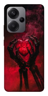 Чехол на Xiaomi Redmi Note 13 Pro+ Heart in the hands of a skeleton фото 1 из 1