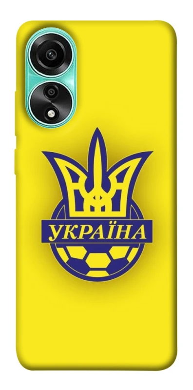 Чехол на Oppo A78 4G UA-Football ver.7 фото 1 из 1
