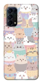Чохол на Oppo Reno 5 4G Funny Kittens ver.2 фото 1 з 1