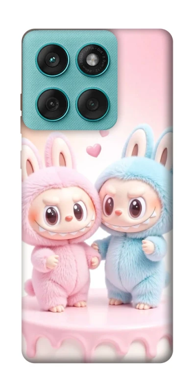 Чохол на Motorola Edge 60 Fusion Labubu Twins фото 1 з 1