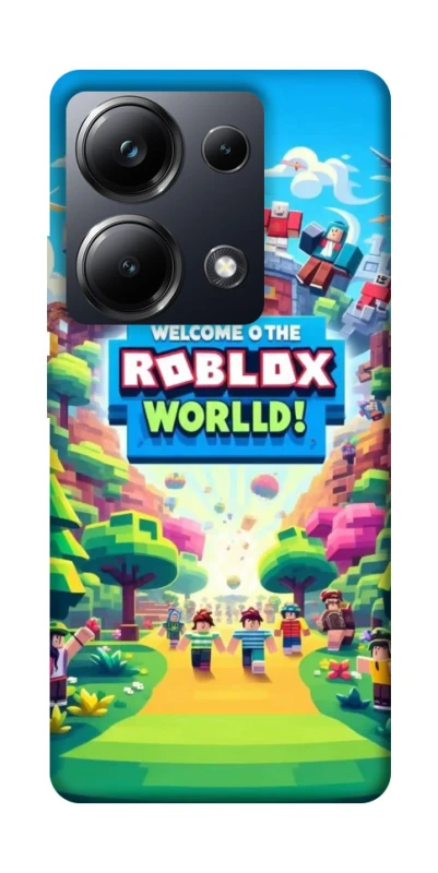 Чохол на Xiaomi Poco M6 Pro 4G Roblox World фото 1 з 1