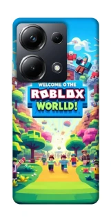 Чохол на Xiaomi Poco M6 Pro 4G Roblox World фото 1 з 1