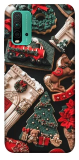 Чехол на Xiaomi Redmi Note 9 4G / Redmi 9 Power Новогодний v20 фото 1 из 1