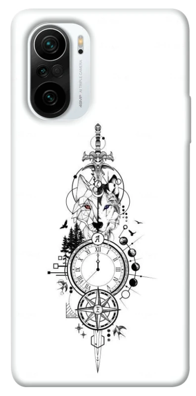 Чехол на Xiaomi Redmi K40 / K40 Pro / K40 Pro+ / Poco F3 Tattoo ver.8 фото 1 из 1
