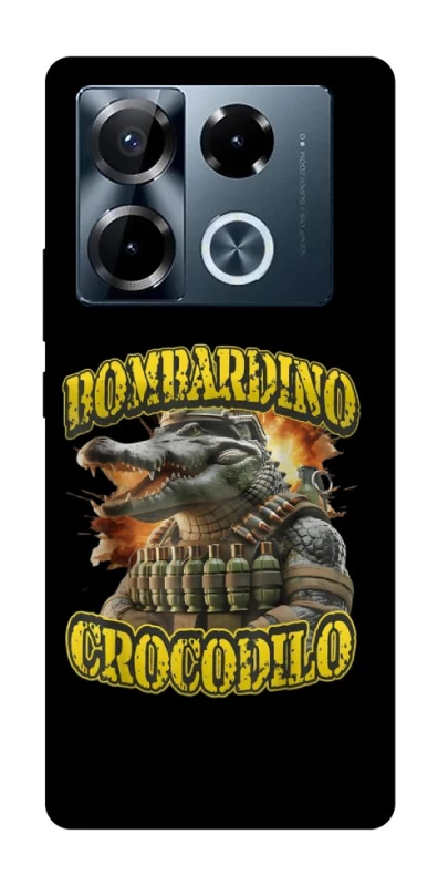 Чохол на Infinix Note 40 Pro 4G Bombardino Crocodilo фото 1 з 1