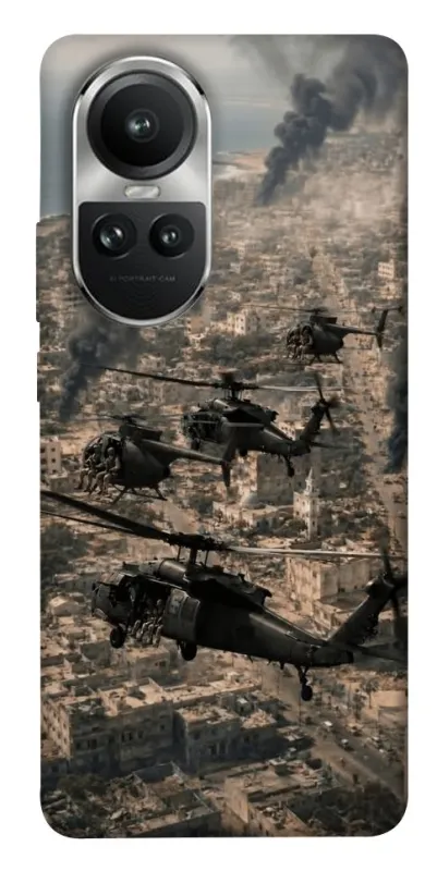 Чохол на Oppo Reno 10 Black hawk фото 1 з 1