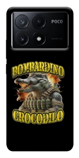 Чохол на Xiaomi Poco X6 Bombardino Crocodilo фото 1 з 1