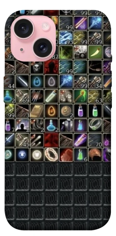 Чехол на Apple iPhone 15 (6.1") Inventory menu ver.2 фото 1 из 1