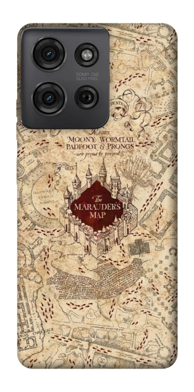 Чохол на Motorola Moto G75 Harry Potter Marauder's Map фото 1 з 1