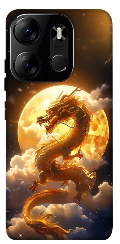Чохол на Tecno Spark Go 2023 Golden Dragon фото 1 з 1