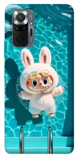 Чехол на Xiaomi Redmi Note 10 Pro Labubu in the pool ver.2 фото 1 из 1