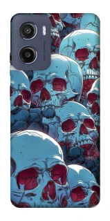 Чехол на Motorola Moto E15 Skulls v2 фото 1 из 1