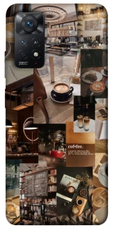 Чехол на Xiaomi Redmi Note 11 Pro 4G/5G Coffee collage ver.2 фото 1 из 1