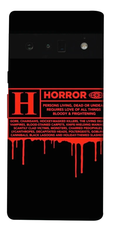 Чохол на Google Pixel 6 Pro Horror Halloween фото 1 з 1