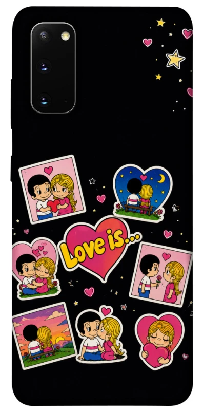 Чохол на Samsung Galaxy S20 Love is фото 1 з 1