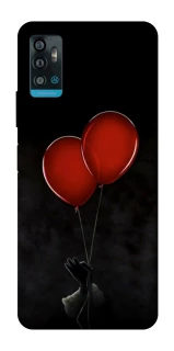 Чехол на ZTE Blade A71 Reds Balloons фото 1 из 1