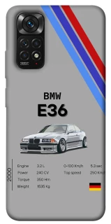 Чехол на Xiaomi Redmi Note 11 (Global) / Note 11S BMW V32 фото 1 из 1