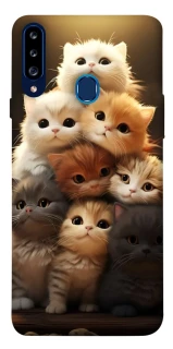 Чехол на Samsung Galaxy A20s Чехол Kittie Love v2 фото 1 из 1