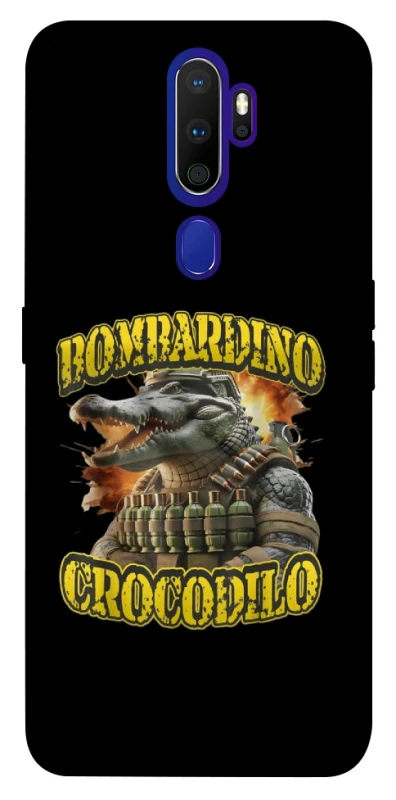 Чохол на Oppo A5 (2020) / Oppo A9 (2020) Bombardino Crocodilo фото 1 з 1