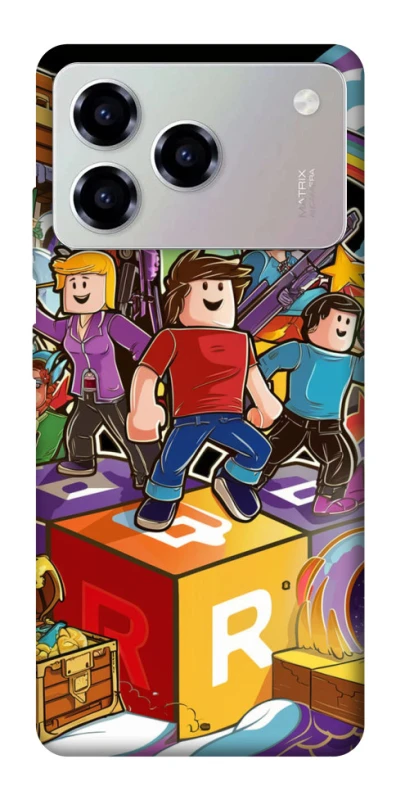 Чохол на ZTE Blade A76 Roblox family фото 1 з 1