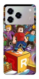 Чохол на ZTE Blade A76 Roblox family фото 1 з 1